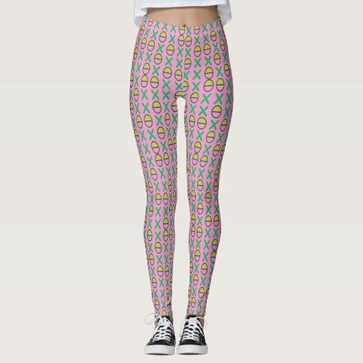 Zeichenfolgen für grafische Symbole in beliebiger Leggings (Vorderseite)