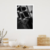 Zeichenfolgen und Dinge Poster (Küche)