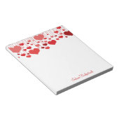 Zeichenfolgen-Valentine Notepad Notizblock (angewinkelt)