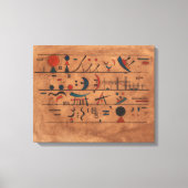 Zeichenfolgen | Wassily Kandinsky | Leinwanddruck (Vorderseite)