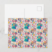 Zeichenkette Postkarte (Vorne/Hinten)