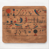 Zeichenketten, 1931 von Wassily Kandinsky Mousepad (Vorne)