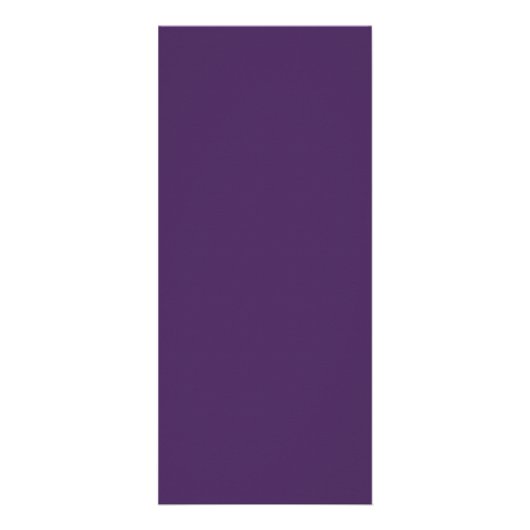 Zeichenketten auf Lila Hochzeitmenü Werbekarte (Hinten)