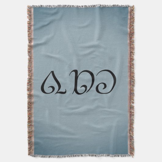 Zeichenketten-Backpack Decke (Vorderseite Vertikal)