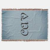 Zeichenketten-Backpack Decke (Vorderseite)