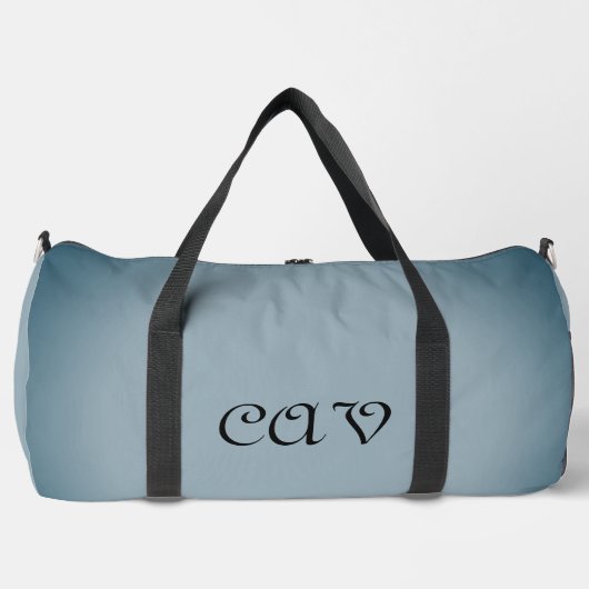 Zeichenketten-Backpack Duffle Bag (Vorderseite)