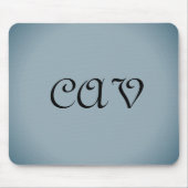 Zeichenketten-Backpack Mousepad (Vorne)