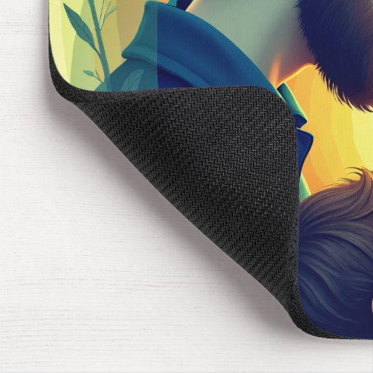 Zeichenketten-Backpack Mousepad (Ecke)