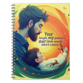 Zeichenketten-Backpack Notizblock (Vorderseite)