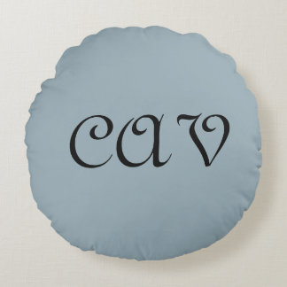 Zeichenketten-Backpack Rundes Kissen