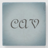 Zeichenketten-Backpack Steinuntersetzer (Vorderseite)