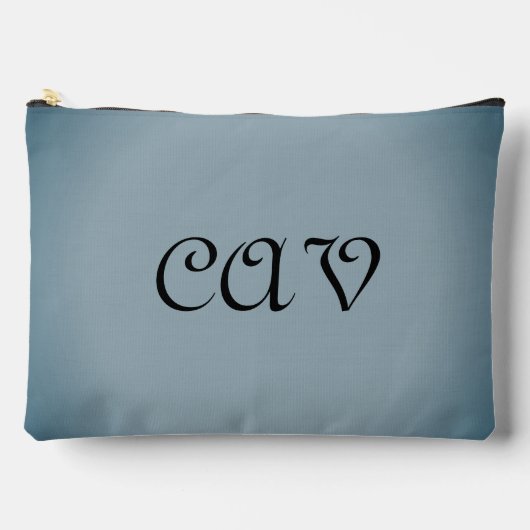 Zeichenketten-Backpack Zubehörtasche (Vorderseite)