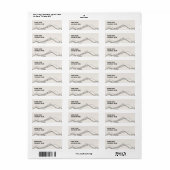 Zeichenketten für die gezeichnete Naturadresse (Vorne)