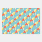 Zeichenketten Geschenkpapier Set (Vorderseite)