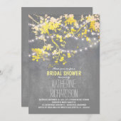 Zeichenketten niedliches und extravagantes Brautpa Einladung (Vorne/Hinten)