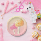 Zeichenketten Pappteller (Party)