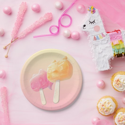 Zeichenketten Pappteller (Party)