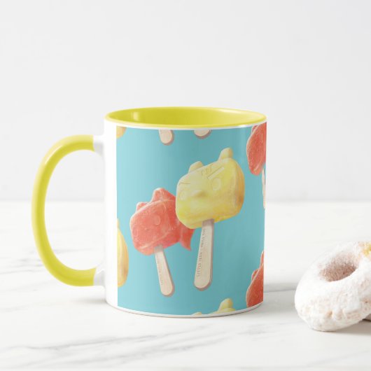 Zeichenketten Tasse (Mit Donut)