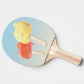 Zeichenketten Tischtennis Schläger (Seitenansicht)