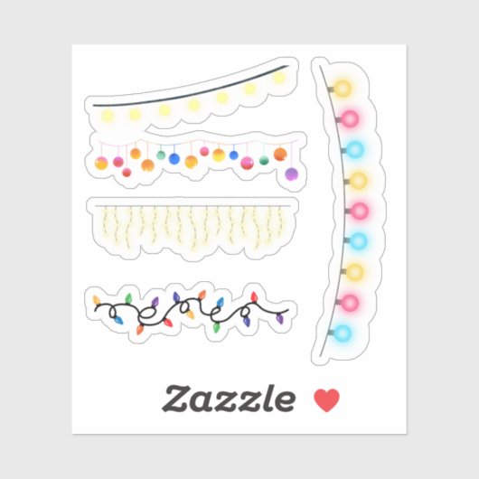 Zeichenkettenhalter Aufkleber (Blatt)