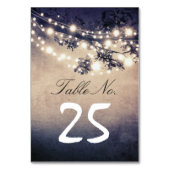 Zeichenkettenleuchten zweigen Tischnummern (Vorderseite)