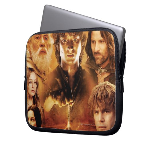 Zeichenkollage 2 laptopschutzhülle (Vorderseite Links)