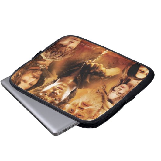 Zeichenkollage 2 laptopschutzhülle (Vorne Knopf)