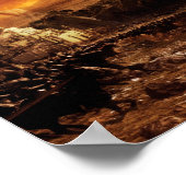 Zeichenkollage 2 poster (Ecke)