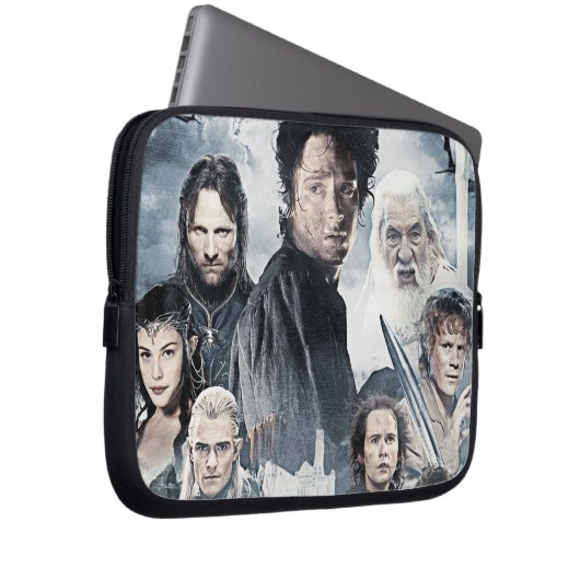 Zeichenkollage 3 laptopschutzhülle (Vorne Rechts)