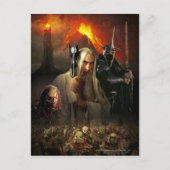 Zeichenkollage 4 postkarte (Vorderseite)