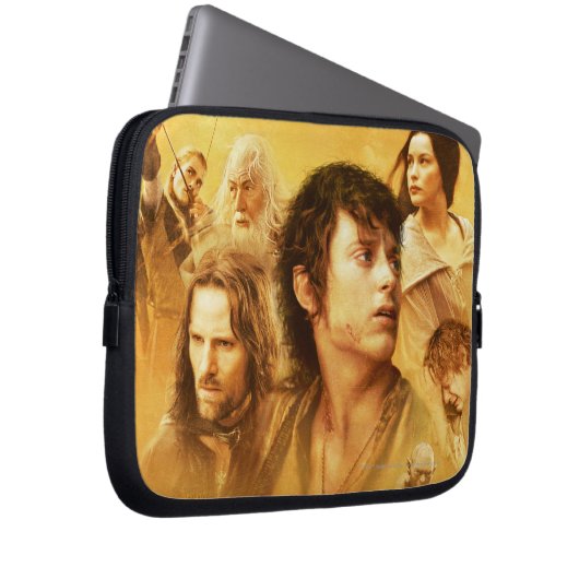 Zeichenkollage Laptopschutzhülle (Vorne Rechts)