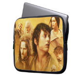 Zeichenkollage Laptopschutzhülle (Vorderseite Links)