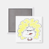 Zeichenmaske Magnet (Vorderseite/Rückseite)