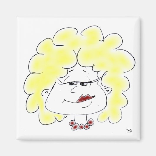 Zeichenmaske Magnet (Vorne)