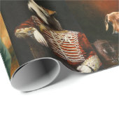 Zeichenpapier für Hunde Geschenkpapier (Rolleneckpunkt)