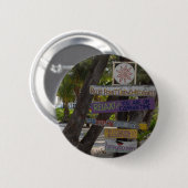 Zeichenpost Rum Point Grand Cayman Button (Vorne & Hinten)