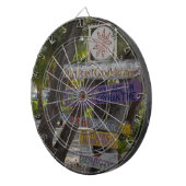 Zeichenpost Rum Point Grand Cayman Dartscheibe (Vorderseite rechts)