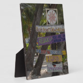 Zeichenpost Rum Point Grand Cayman Fotoplatte (Seite)