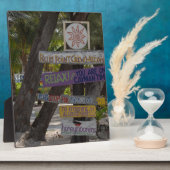 Zeichenpost Rum Point Grand Cayman Fotoplatte (Seite)