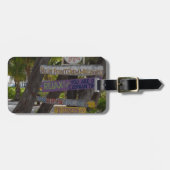 Zeichenpost Rum Point Grand Cayman Gepäckanhänger (Vorderseite horizontal)