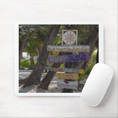 Zeichenpost Rum Point Grand Cayman Mousepad (Mit Mouse)