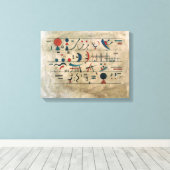 Zeichenreihen, 1931 leinwanddruck (Insitu (Holzboden))