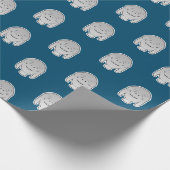 Zeichensatz für das Manateymbol zur Abbildung Geschenkpapier (Ecke)