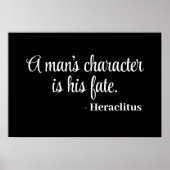 Zeichensatz-Poster Poster (Vorne)