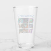 Zeichensetzung 2 Logo nicht ganz aus Glas (Rückseite)