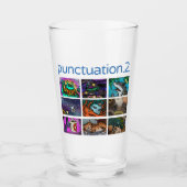 Zeichensetzung 2 Logo nicht ganz aus Glas (Vorderseite)