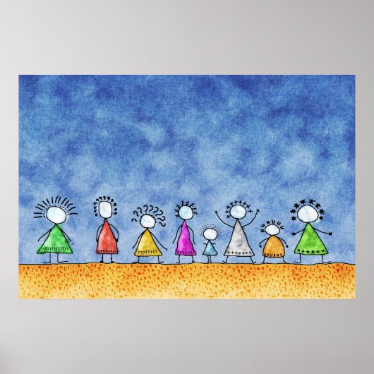 Zeichensetzung Poster (Vorne)