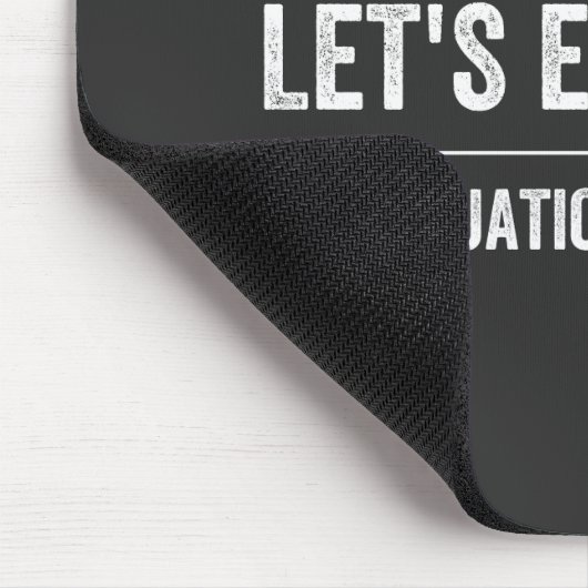 Zeichensetzung Rette Leben Mousepad (Ecke)