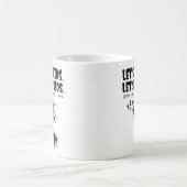 Zeichensetzung Rette Leben, Zombie lasst uns Kinde Kaffeetasse (Mittel)