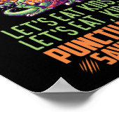 Zeichensetzung Rette Lives School Funny Teacher Poster (Ecke)